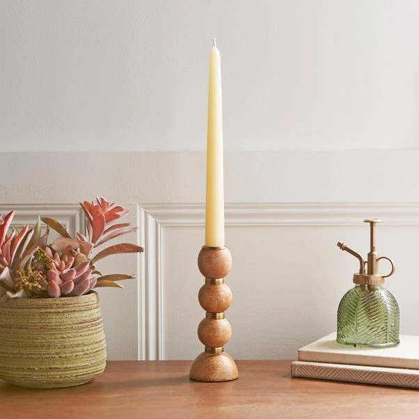 Wooden Candlestick Holder - Image 6