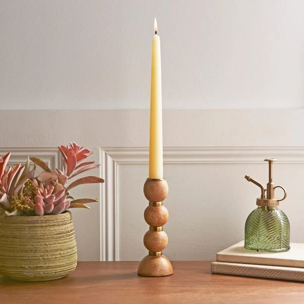 Wooden Candlestick Holder - Image 7