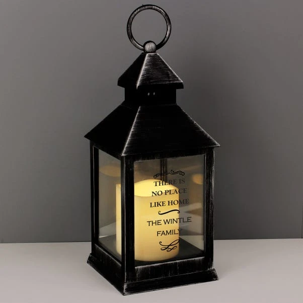 Personalised Antique Scroll Lantern - Image 7