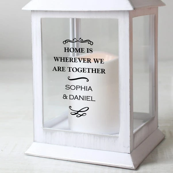 Personalised Antique Scroll Lantern - Image 2