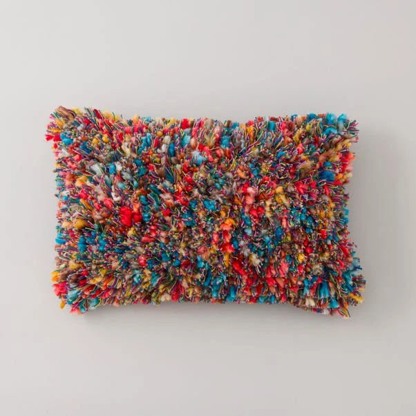 Ava Fluffy Texture Rectangle Cushion - Image 12