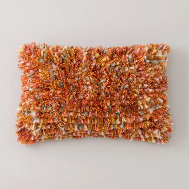 Ava Fluffy Texture Rectangle Cushion - Image 7