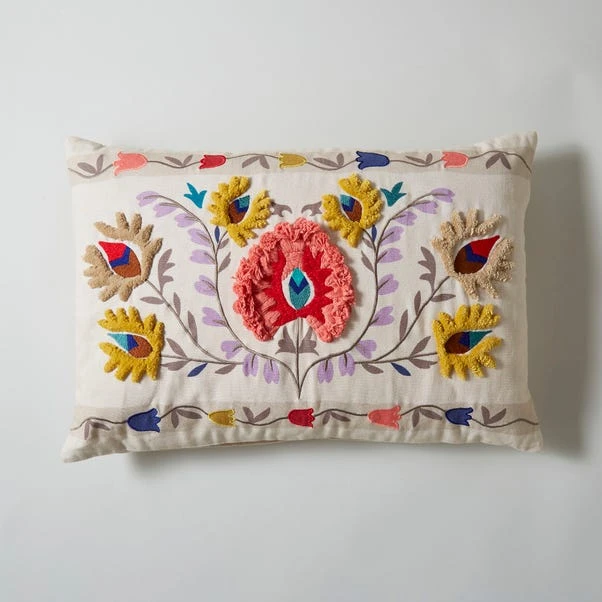 Suzani Rectangular Cushion - Image 3