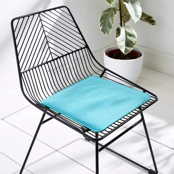 Elements Green Square Reversible Seat Pad - Image 2