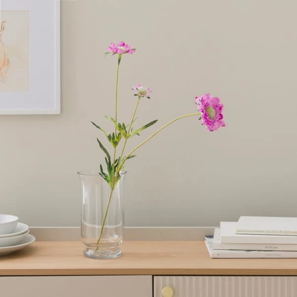 Artificial Lilac Scabiosa Stem