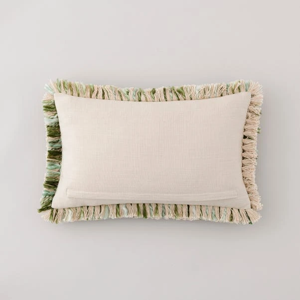 Ava Fluffy Texture Rectangle Cushion - Image 3