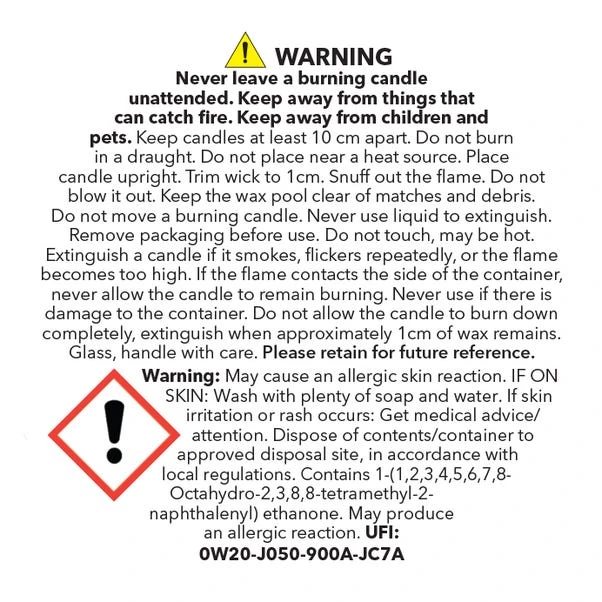 Black Tea And Patchouli Multi Wick Candle - Image 7