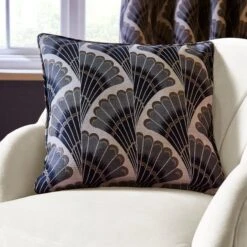 Fan Jacquard Cushion