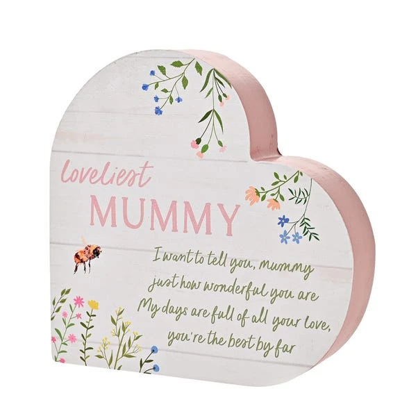 The Cottage Garden 'Mummy' Heart Ornament - Image 3