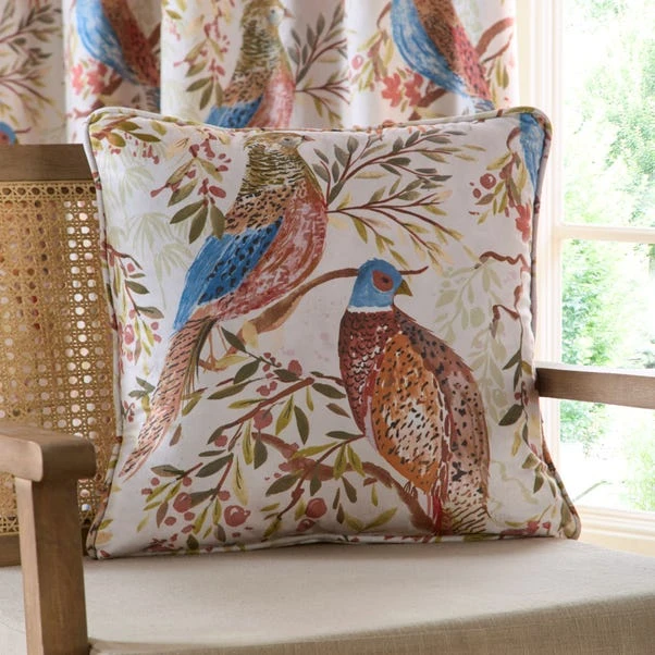 Woodland Pheasant Cushion - Image 2