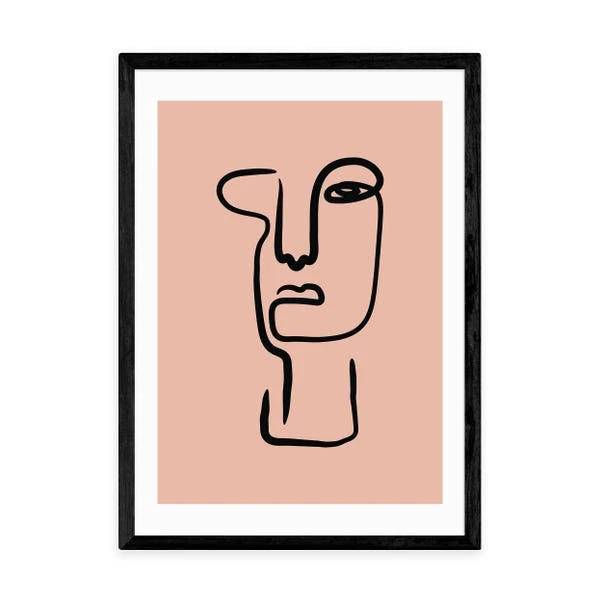 East End Prints Abstract Face Print By Sundry Society - Image 8