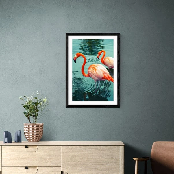 East End Prints Flamingoes Print By Honey Island Studio - Image 7