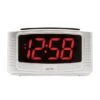 Acctim Vina Silver Alarm Clock