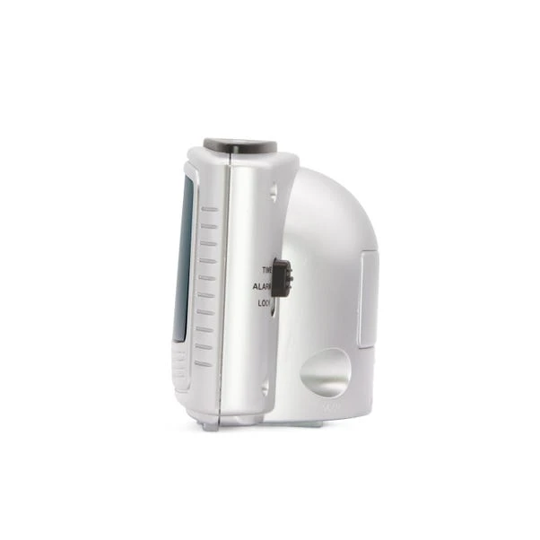 Acctim Vina Silver Alarm Clock - Image 8