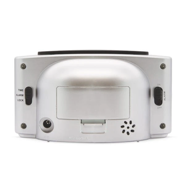 Acctim Vina Silver Alarm Clock - Image 9