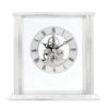 Acctim Vermont Silver Mantel Clock