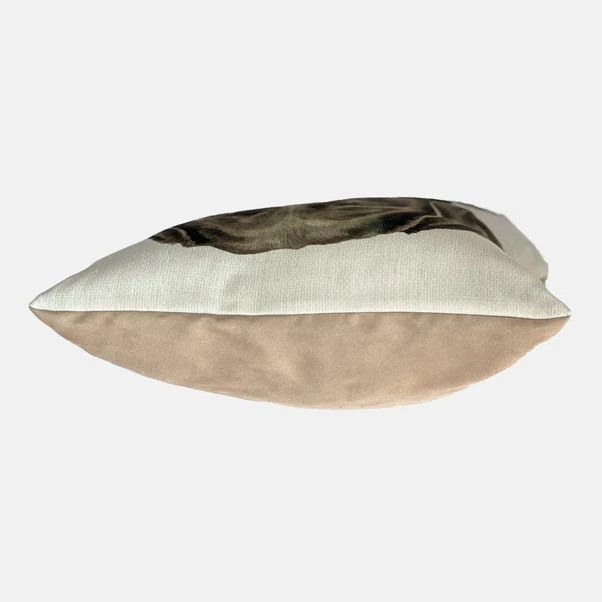 Christine Varley Chocolate Labrador Square Cushion - Image 3