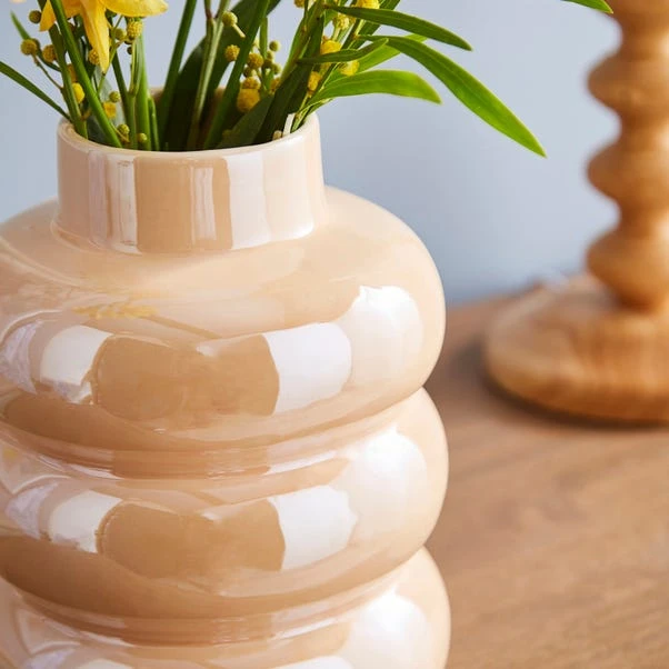 Lustre Ceramic Bubble Vase - Image 2