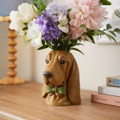 Humphrey Hound Dog Vase