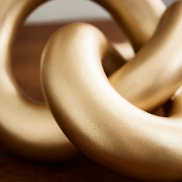 Gold Knot Ornament - Image 2