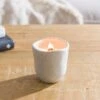 Sea Salt & Rosemary Ceramic Crackle Candle
