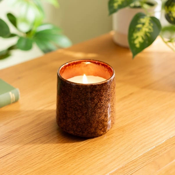 Desert Sands Speckle Glaze Candle
