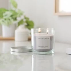 Fresh Linen Multi Wick Candle