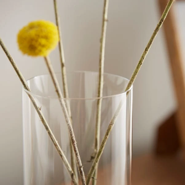 Crystal Glass Tall Vase - Image 2