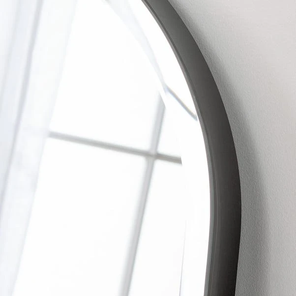 Yearn Arched Bevelled Overmantel Wall Mirror - Image 2