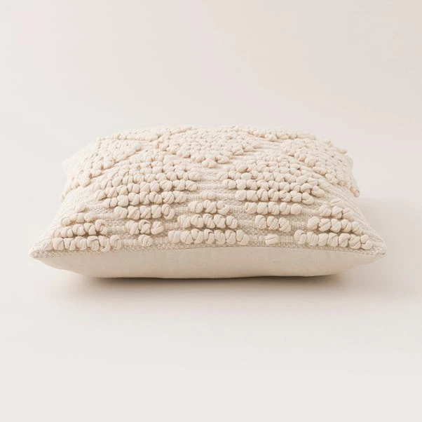 Jersey Bobble Diamond Square Cushion - Image 12