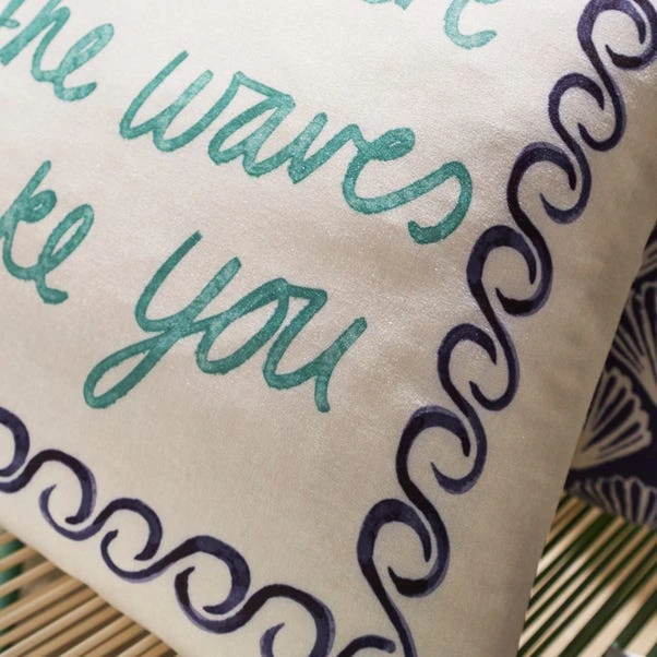 Pack Of 3 Summer Breeze Outdoor Square Cushion Covers - Image 3