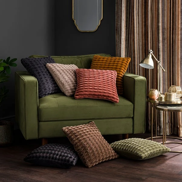 Velvet Looped Square Cushion - Image 16