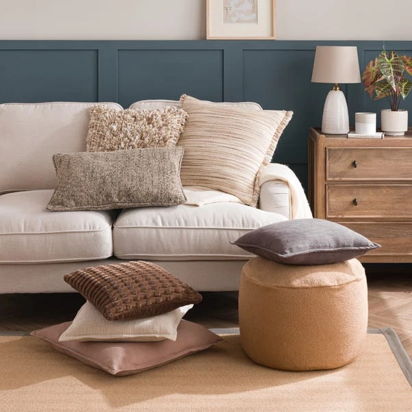 Velvet Looped Square Cushion - Image 17