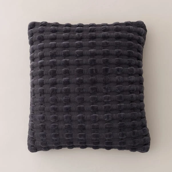 Velvet Looped Square Cushion - Image 2