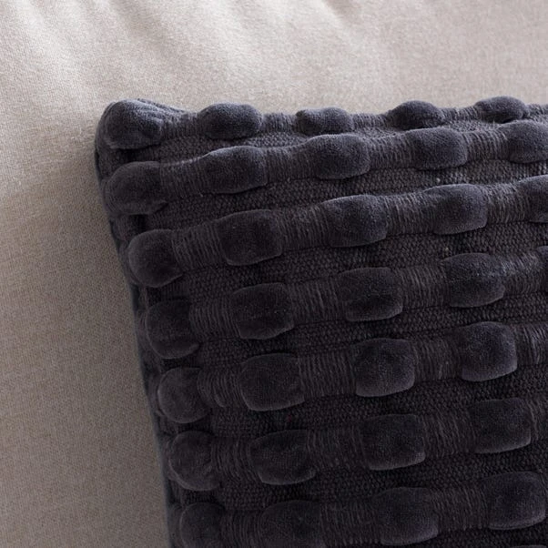 Velvet Looped Square Cushion - Image 6