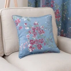 Trailing Wisteria Square Cushion