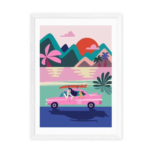 East End Prints Road Trip Print By Rachel Lee - Image 4