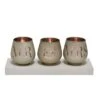 Amore Mr And Mrs Triple Tealight Holder