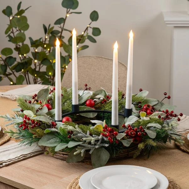 Round Candlestick Holder Centrepiece - Image 4