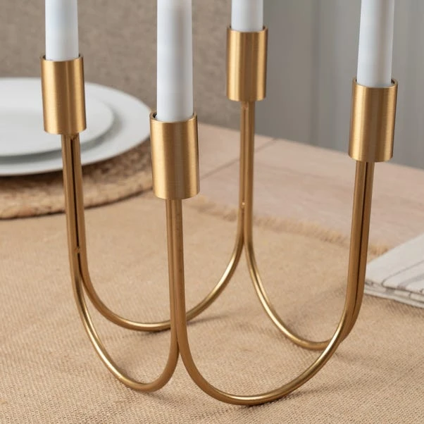 Chandelier Style Multi Arm Candlestick Holder - Image 2