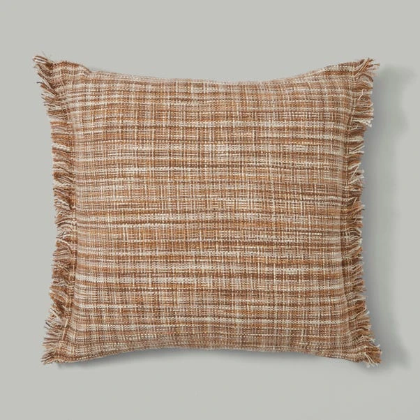 Tonal Fringe Weave Square Cushion - Image 3