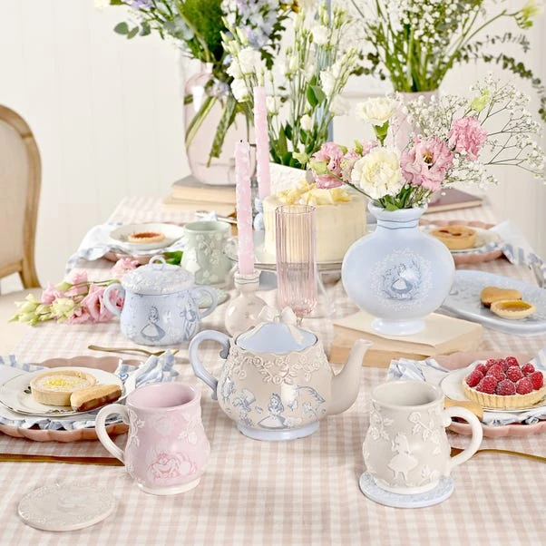 Disney Set Of 2 Alice In Wonderland Candlestick Holders - Image 4