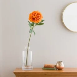 Orange Peony Stem