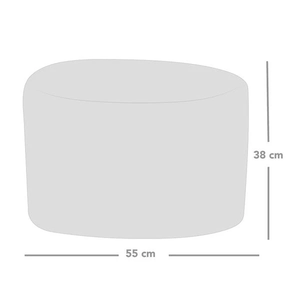 Rucomfy Velvet Bean Bag Pouffe - Image 11