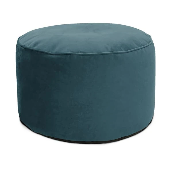 Rucomfy Velvet Bean Bag Pouffe - Image 2