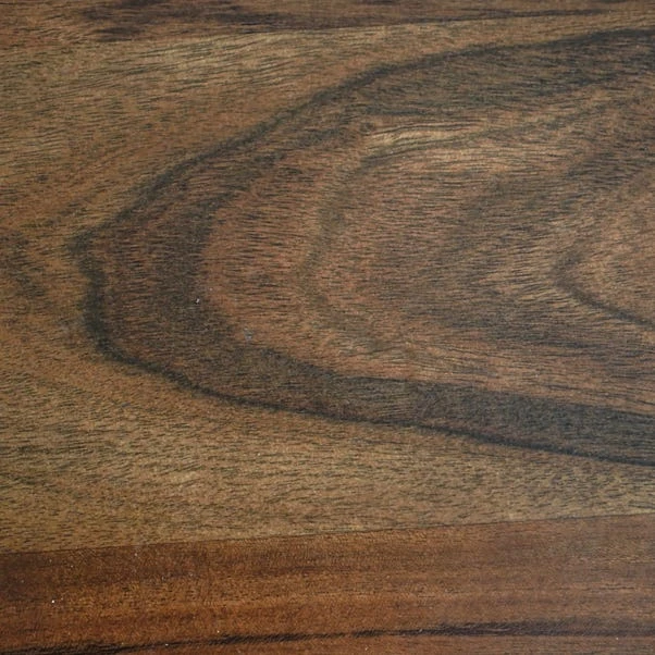 Set Of 2 Harvey Walnut Wooden Candle Holders - Image 2