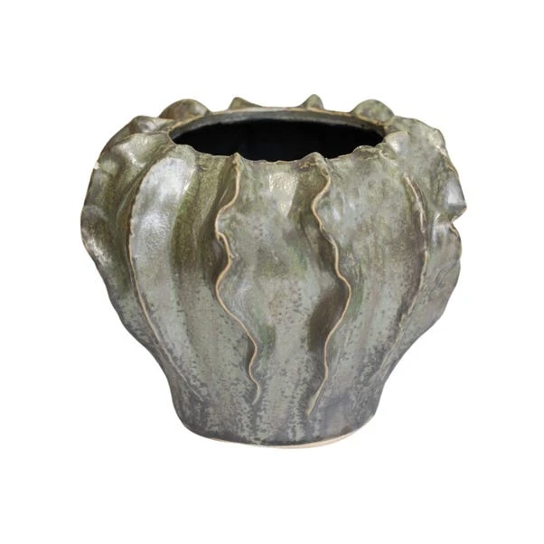 Scarlet Coral Reef Ceramic Vase - Image 20