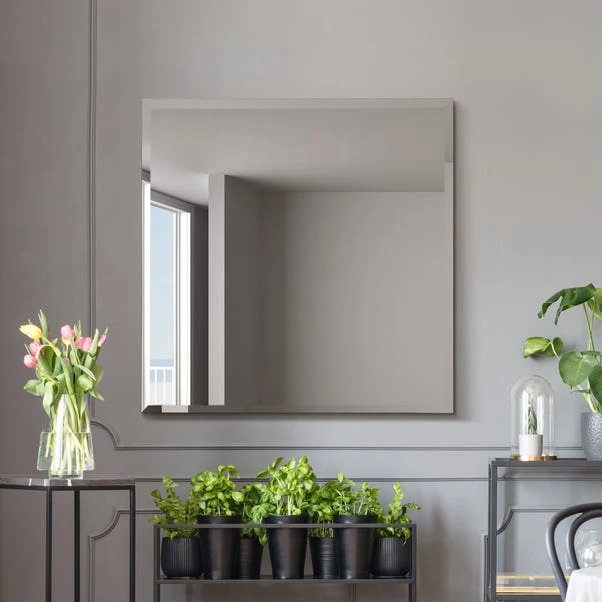 Moderni Bevelled Square Wall Mirror - Image 5