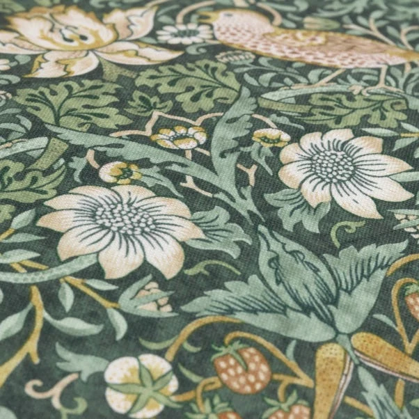 Morris & Co. Strawberry Thief Outdoor Square Cushion - Image 6