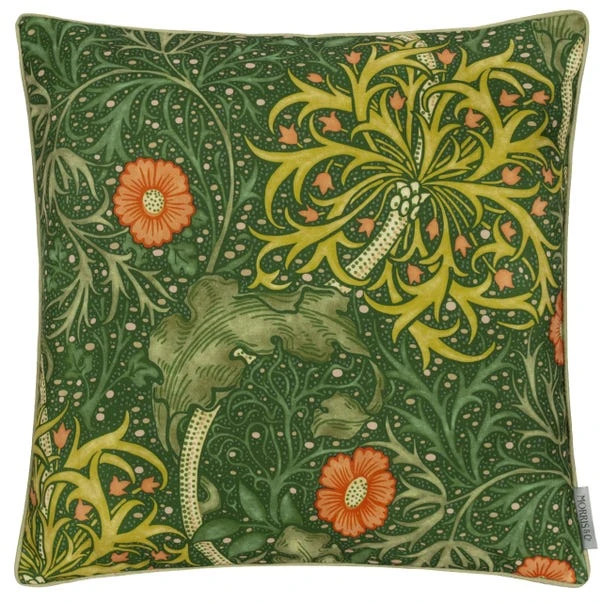 Morris & Co. Seaweed Outdoor Square Cushion - Image 4